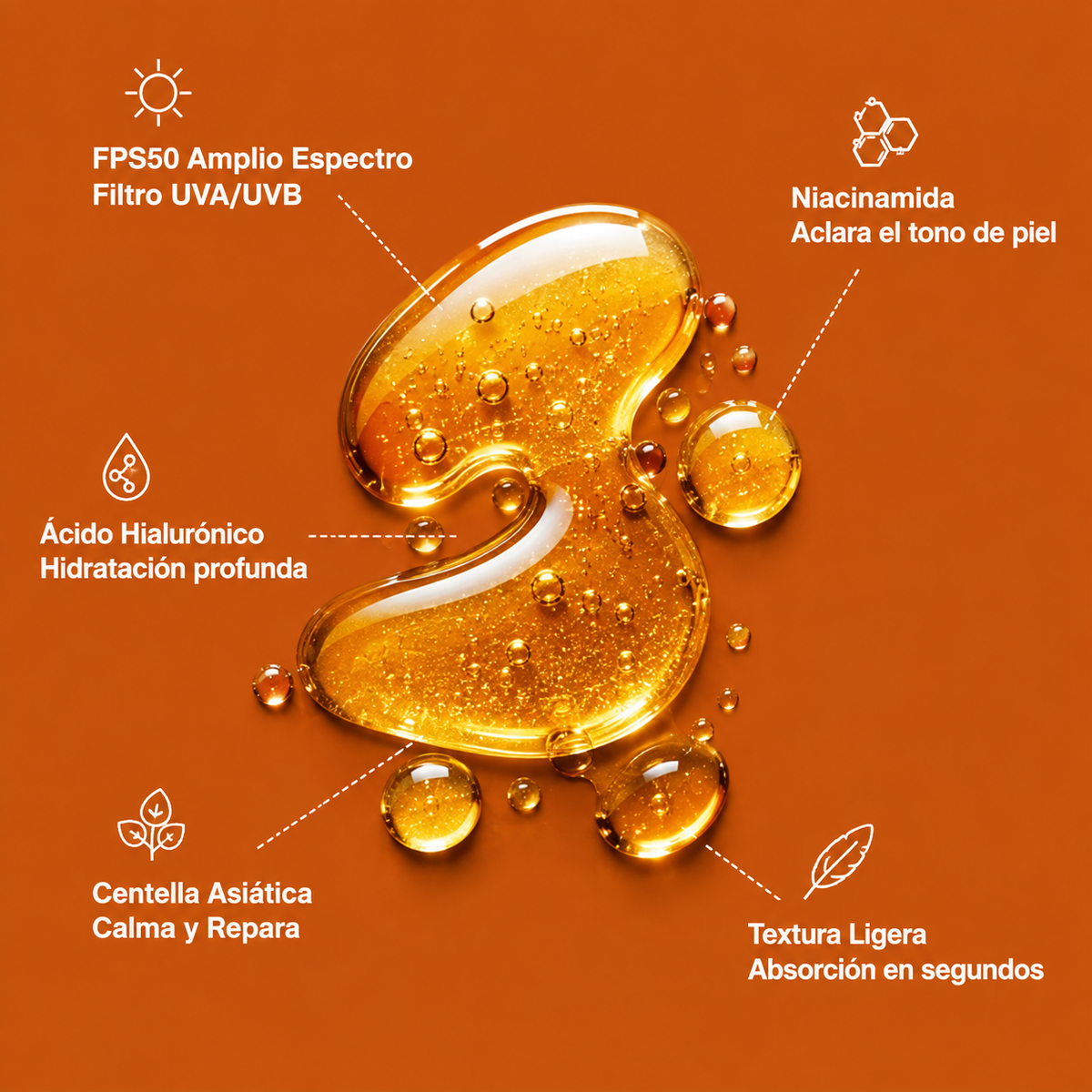 LINDONIA – Bloqueador Solar Anti-Manchas y Melasma SPF 50+